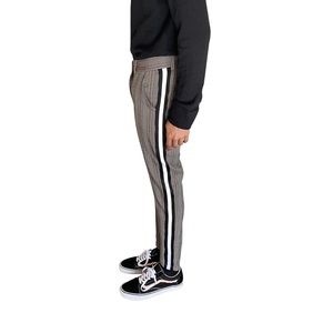 Plaid Track Pants